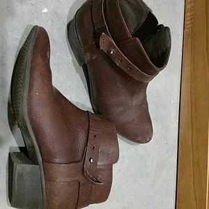 Clark ankle booties